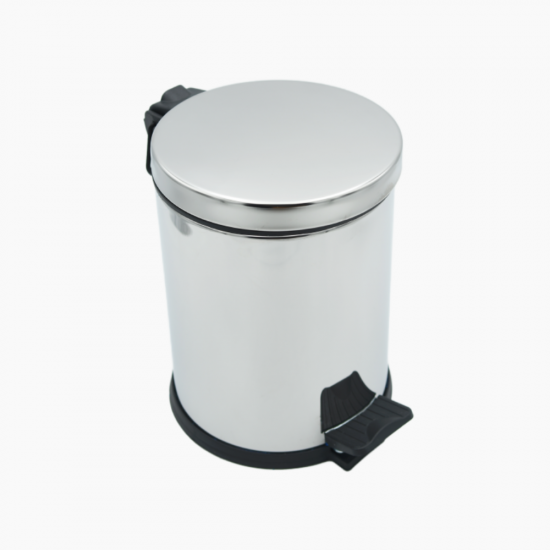 Χαρτοδοχείο Inox Χρωμέ 5 lt 08.110.307